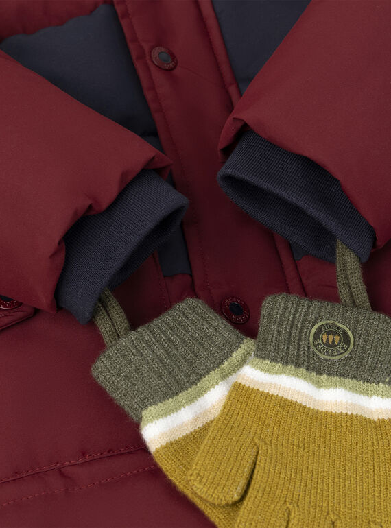 Red cherry DOWN JACKET NNILONAGE / 25H3PGG3D3E510