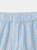 Water blue PYJAMA MUIFETTE / 25E5PFG3PYJ213
