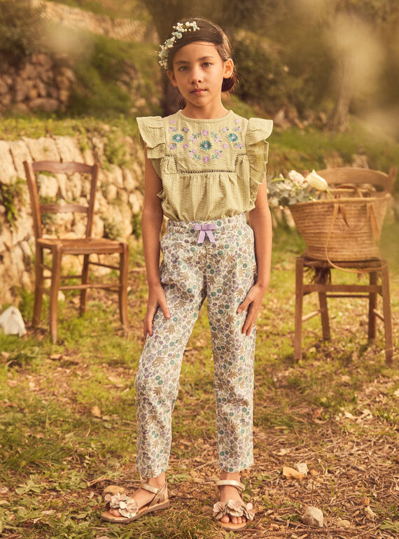 Off white PANTS MLEPANETTE / 25E2PFO1PAN001