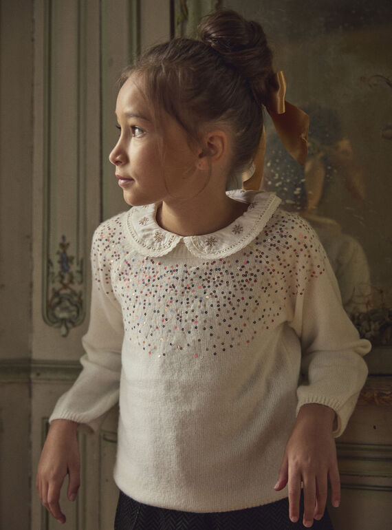 Off white PULLOVER NREPULETTE / 25H2PFY1PUL009