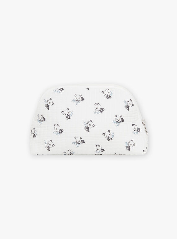 Ecru birth kit in poplin GONUL / 23H0AMB2TRN001