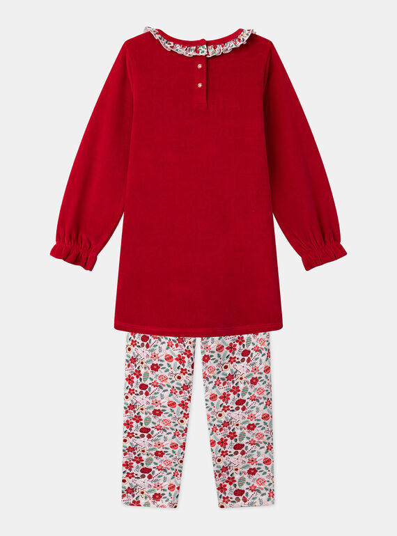 Red NIGHT DRESS LECAYETTE / 24H5PFF1CHN050