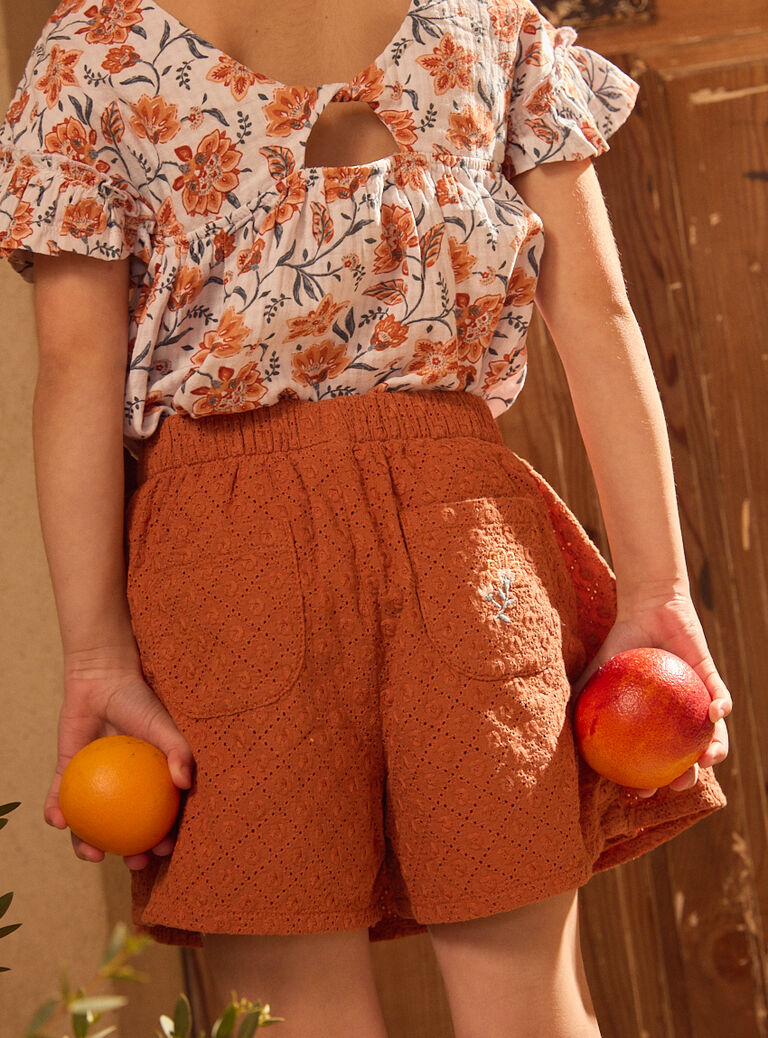 Beige MINI SHORT SKIRT MLORUPETTE / 25E2PFP1JPSI814