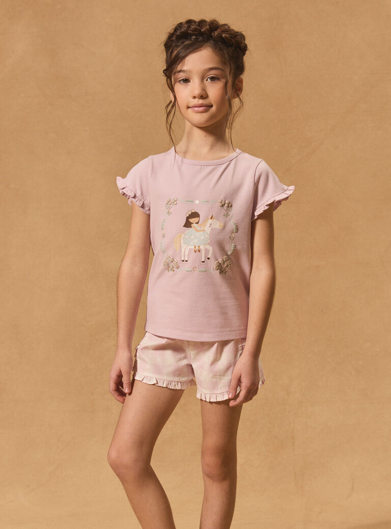 Pale rose PYJAMA MUIPETTE / 25E5PFG5PYJ301