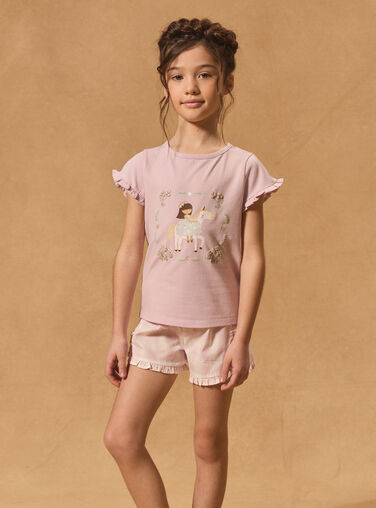 Pale rose PYJAMA MUIPETTE / 25E5PFG5PYJ301