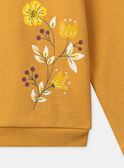 Yellow SWEAT SHIRT LYLILETTE / 24H2PFO1SWE107