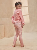 Slim pink jeans with gathered pockets KRIZETTE 2 / 24E2PFB1JEA311