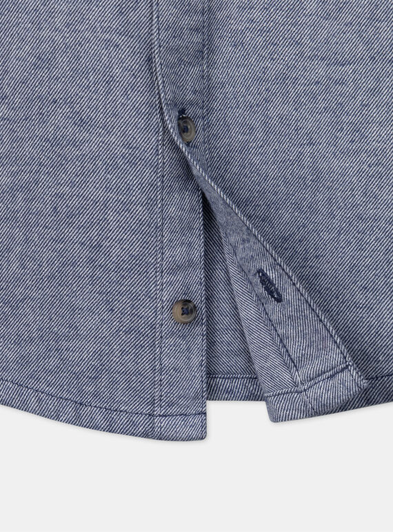 Heathered blue SHIRT LYCHEMAGE / 24H3PGO1CHM222