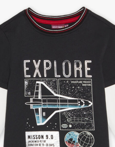 Rocket print T-shirt DUMOAGE / 22H3PGZ1TML090