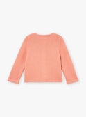 Powder pink knitted vest LOANA / 24H0CF11CARD327