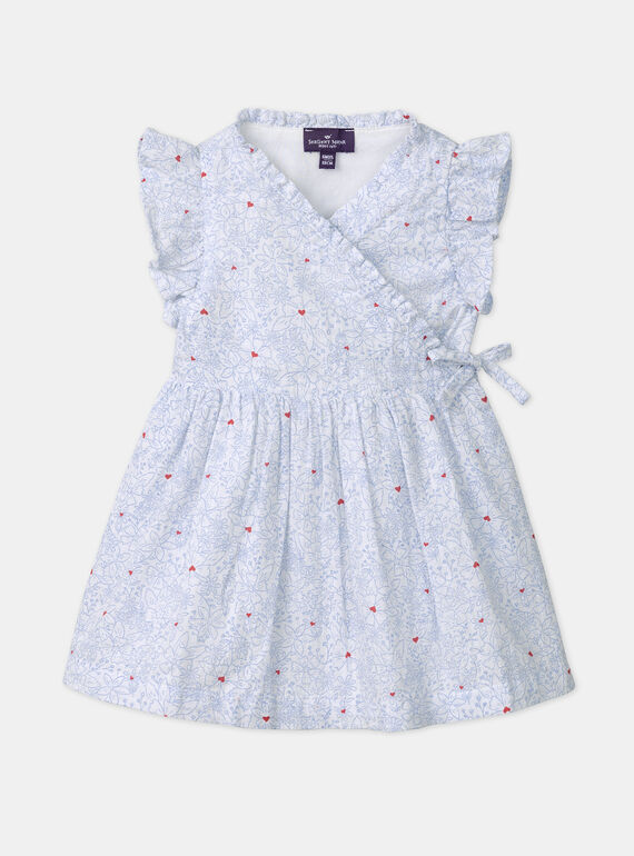 Printed wraparound dress KAPIA / 24E1BFN1ROB001