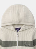 Off white KIDS CARDIGAN MAGILLE / 25E1BG91GIL001