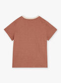 Hazelnut short sleeve T-shirt FLIBAGE / 23E3PGP2TMC821