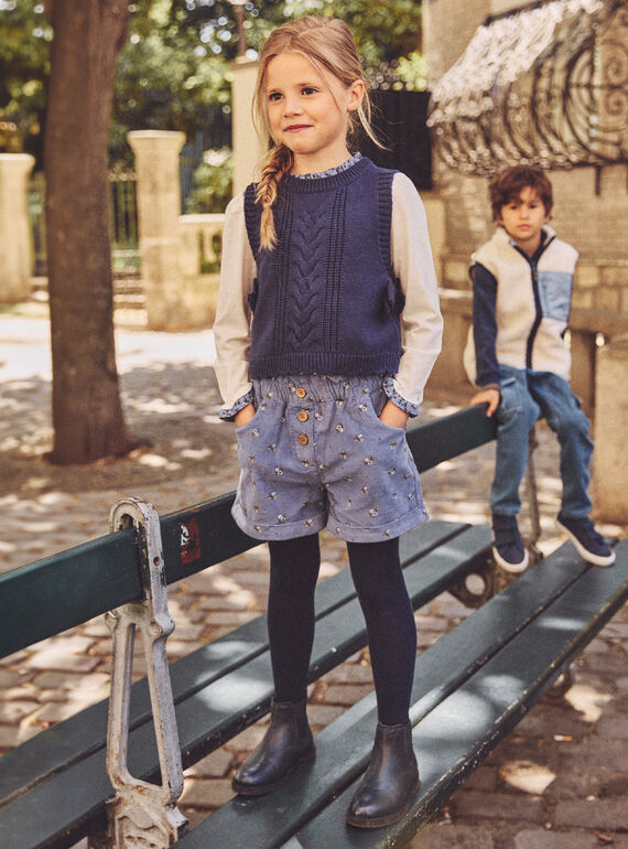 Greyish blue SHORTS NUSHORETTE / 25H2PFQ1SHO205