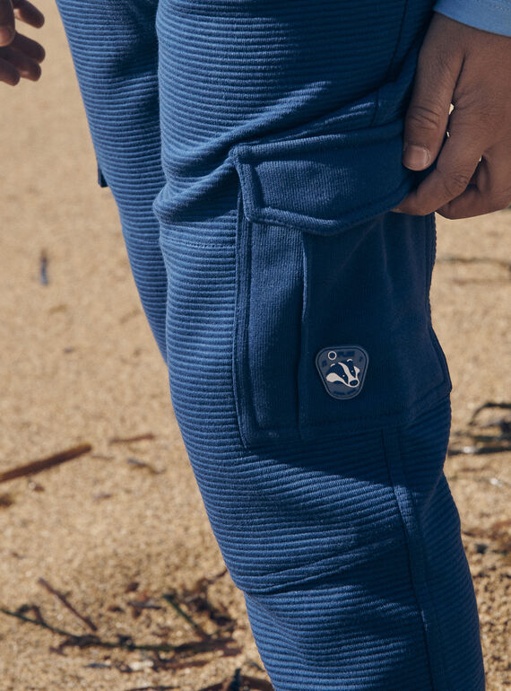 Blue COMFORT PANTS LEJOGAGE / 24H3PGJ1CFPC230