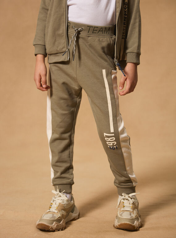 Light green JOGGING PANTS MMACHIFAGE / 25E3PG52JGBG600