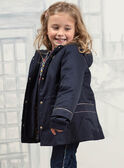 Baby Girl's Navy 3-in-1 Raincoat BLOPRETTE / 21H2PFC2IMP070