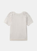 Ivory PULLOVER SS LEITRICETTE / 24H2PFT1PSM005
