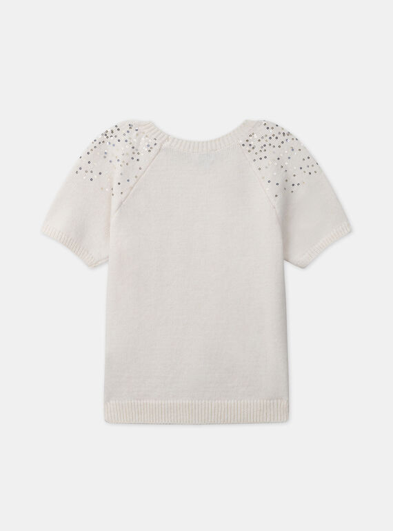 Ivory PULLOVER SS LEITRICETTE / 24H2PFT1PSM005