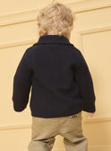 Navy KIDS CARDIGAN LAKRIS / 24H1BGM1GIL070