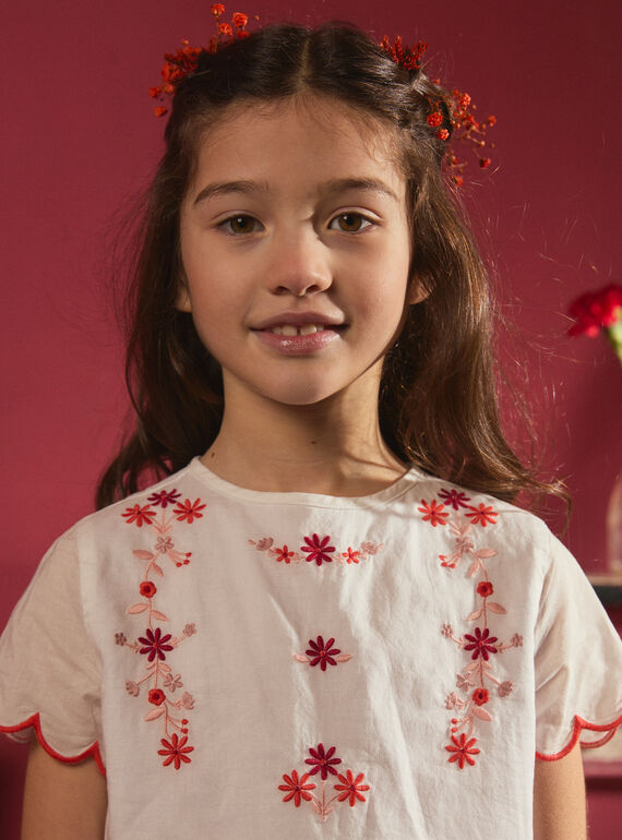 Off white BLOUSE MOBRODETTE / 25E2PFJ2CHE001