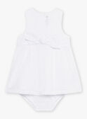 Baby girl dress and bloomer CAJULIE / 22E1BFH2CHS001
