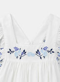 Blouse embroidered with flowers KRECHETTE / 24E2PFL1CHE001