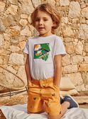 Ecru short sleeve t-shirt FLEFROGAGE / 23E3PGS3TMC001