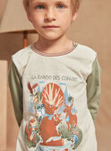 Hazelnut pyjamas in jersey and flannel GRUVAGE / 23H5PG16PYJ821