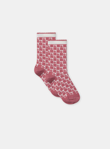 Red SOCKS SETx5 NOCHOZETTE / 25H4PFP1LC5050