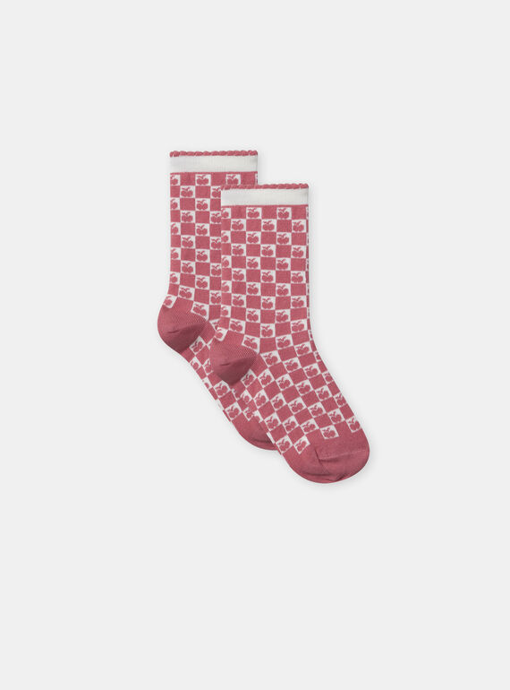 Red SOCKS SETx5 NOCHOZETTE / 25H4PFP1LC5050