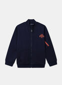 Navy JOGGING TOP MMAFACHAGE / 25E3PG52JGH070