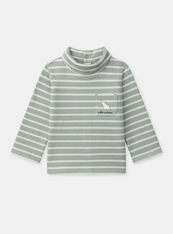 Blue green TEE SHIRT LS NAUBERTO / 25H1BGV1TML614