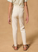 Off white LEGGINGS (bottom) MIXDUETTE / 25E2PF51LG001