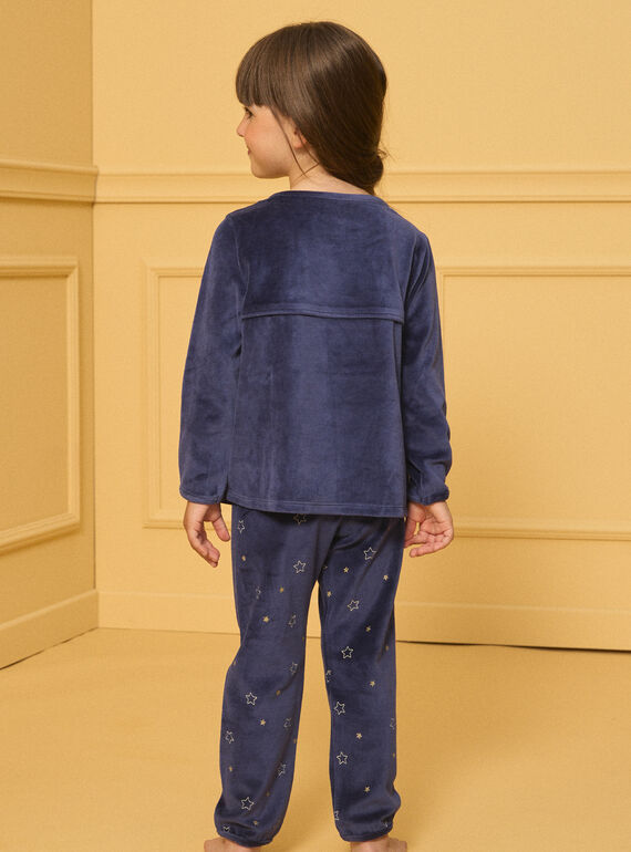 Navy PYJAMA LECRIETTE / 24H5PF42PYJC205