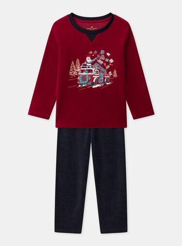 Red PYJAMA NECADAGE / 25H5PG53PYJ050