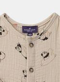 Light beige OVERALL MAYACINE / 25E1BGR1CBL806