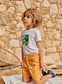 Ecru short sleeve t-shirt FLEFROGAGE / 23E3PGS3TMC001