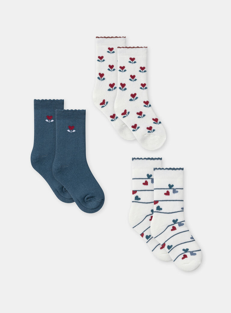 off white SOCKS SETx3 NAPHILIPPINE / 25H4BFX1LC3632