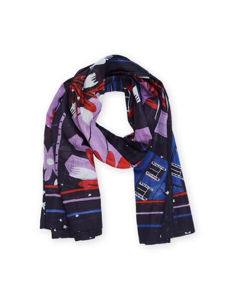 Camille Witt Limited Edition - Printed scarf with Paris roofs DOFOULETTE / 22H4PFT1ECH705