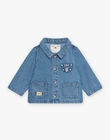 Baby boy blue denim jacket CAOSCAR / 22E1BGJ1GILP272