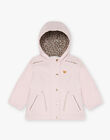 Baby girl 2 in 1 light pink raincoat CIMAUD / 22E1BFG1IMP301