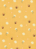 2 in 1 yellow hooded parka ZUANAELLE / 21E1BFM1IMPB114