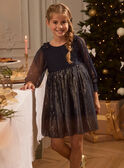 Blue DRESS LEIPAIETTE / 24H2PFT3ROBC243