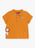 Baby Boy Yellow Jersey Polo CAKOBE / 22E1BG91POLB114