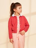 Red cotton cardigan FRITETTE 1 / 23E2PFJ1CARF507