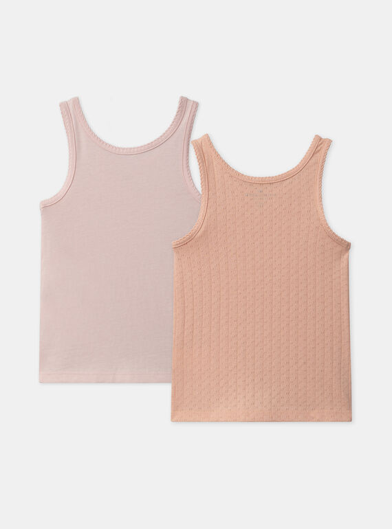 Peach UNDERWEAR TOP MLITOPETTE / 25E5PF41HLI413