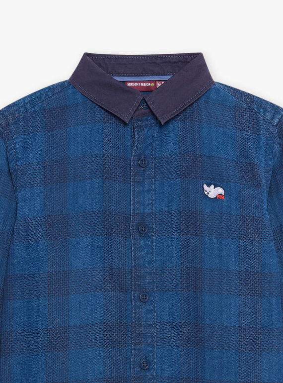Blue checkered shirt DACHEMAGE / 22H3PG51CHMC207