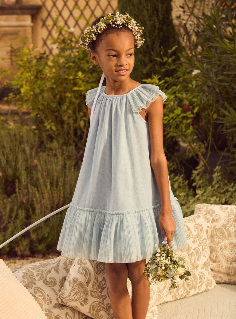 Blue sky DRESS MRETULETTE / 25E2PFL8ROB020