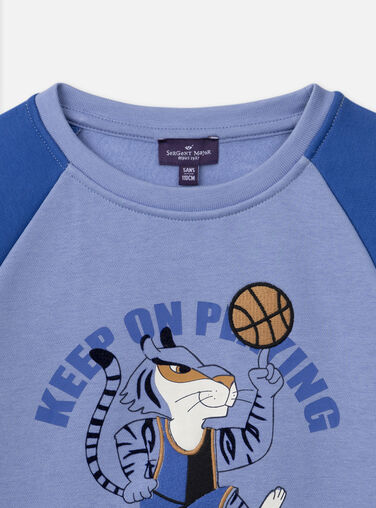 Violet blue SWEAT SHIRT METRAGE / 25E3PG81SWE221